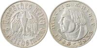  2.0 2 RM   35233D~2.0 2 Reichsmark  Martin Luther 1933D vz J 352 36,00 EUR Differenzbesteuert nach §25a UstG zzgl. Versand