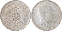     17608F~2.5 5 Mark   Württ. 1908F ss/vz J 176 52,00 EUR Differenzbesteuert nach §25a UstG zzgl. Versand