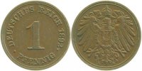 d 2.0 1 Pf 01092E~2.0 1 Pfennig 1892E vz J 010