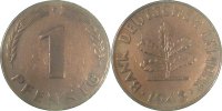 d 2.5 1 Pf 37648J~2.5 1 Pfennig 1948J ss/vz J 376