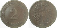 d 3.5 2 Pf 00274E~3.5 2 Pfennig 1874E s/ss J 002