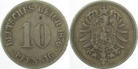 d 00476G~3.0 10 Pfennig 1876G ss J 004