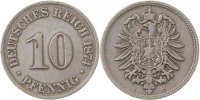 d 00474C~3.5 10 Pfennig 1874C s/ss J 004