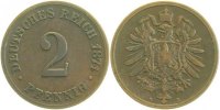 d 2.5 2 Pf 00274B~2.5 2 Pfennig 1874B ss/vz J 002