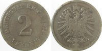 d 3.5 2 Pf 00274C~3.5 2 Pfennig 1874C s/ss J 002