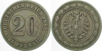 d 00688G~3.0 20Pfennig 1888G ss J 006