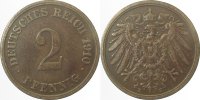 d 2.5 2 Pf 01110E~2.5 2 Pfennig 1910E ss/vz J 011