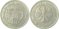d 32433J~2.5 50 Pfennig 1933J ss/vz J 324