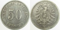 d 00776A~2.8 50 Pfennig 1876A ss+ J 007