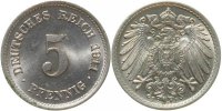 d 1.2 5 Pf 012n11F~1.2 5 Pfennig 1911F f.stgl J 012