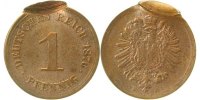  2 1 Pf   P00176E1.2 1 Pfennig  1876E 2xgeprägt!! prfr. J 001 115,00 EUR Differenzbesteuert nach §25a UstG zzgl. Versand