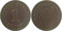 d 2.5 1 Pf 010n02G~2.5 1 Pfennig 1902G ss/vz J 010