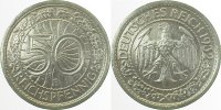 d 32432E~2.8b 50 Pfennig 1932E ss/vz kl. Rf. J 324