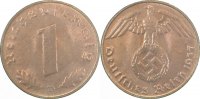 d 1.0 1 Pf 36137D~1.0 1 Pfennig 1937D stgl J 361