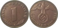 d 2.0 1 Pf 36137E~2.0 1 Pfennig 1937E vz J 361