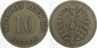 d 00473F~3.5 10 Pfennig 1873F s/ss J 004