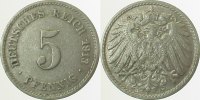 d 2.5 5 Pf 012n13J~2.5 5 Pfennig 1913J ss/vz J 012