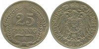 d 01810A~2.5 25 Pfennig 1910A ss/vz J 018