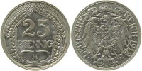 d 01812A~2.0 25 Pfennig 1912A vz J 018