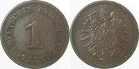 d 2.5 1 Pf 00175B~2.5 1 Pfennig 1875B ss/vz J 001