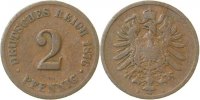 d 3.5 2 Pf 00276B~3.5 2 Pfennig 1876B s/ss J 002
