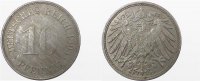 d 01393F~0.9b 10 Pfennig 1893F st.fein Patina Super!! J 013