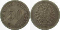 d 00776B~2.8 50 Pfennig 1876B ss+ J 007