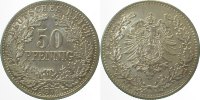 d 00877G~2.0 50 Pfennig 1877G vz Mzz.kaum sichtb J 008
