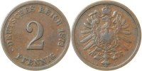 d 3.5 2 Pf 00273G~3.5 2 Pfennig 1873G s/ss J 002