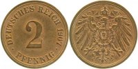 d 2.0 2 Pf 01107A~2.0 2 Pfennig 1907A vz J 011