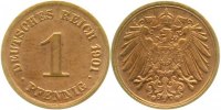 d 2.2 1 Pf 010n01G~2.2 1 Pfennig 1901G vz- J 010