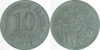     S29921-3.0 10 Pfennig  1921 S45 J 299 11,50 EUR Differenzbesteuert nach §25a UstG zzgl. Versand