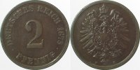 d 2.5 2 Pf 00275F~2.5 2 Pfennig 1875F ss/vz J 002