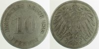 d 01393G~3.5 10 Pfennig 1893G s/ss J 013