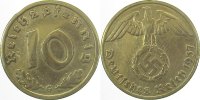 d 36437G~3.0 10 Pfennig 1937G ss J 364