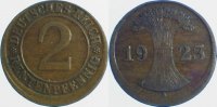  5 2 Pf   P30723A2.5 2 Pfennig  1923A D10 ss/vz J 307 23,00 EUR Differenzbesteuert nach §25a UstG zzgl. Versand