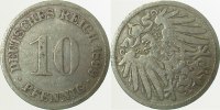 d 01399F~3.5s 10 Pfennig 1899F s/ss St.Dr. ca.S315 J 013