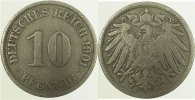 d 013n01J~3.2 10 Pfennig 1901J ss- J 013