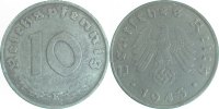 d 37143E~2.0 10 Pfennig 1943E vz J 371