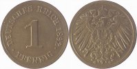 d 2.2 1 Pf 01092G~2.2 1 Pfennig 1892G vz- J 010
