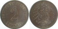 d 2.0 2 Pf 00274E~2.0 2 Pfennig 1874E vz J 002