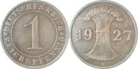 d 2.5 1 Pf 31327F~2.5 1 Pfennig 1927F ss/vz J 313