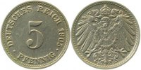 d 2.0 5 Pf 012n05D~2.0 5 Pfennig 1905D vz J 012