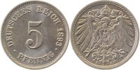 d 1.1 5 Pf 01293E~1.1 5 Pfennig 1893E prfr/stl !!! J 012