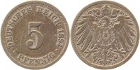 d 3.5 5 Pf 01294F~3.5 5 Pfennig 1894F s/ss J 012