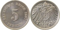 d 1.2 5 Pf 01297G~1.2 5 Pfennig 1897G f.stgl !!! J 012