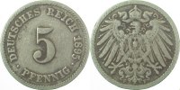 d 3.0 5 Pf 01295F~3.0 5 Pfennig 1895F ss J 012