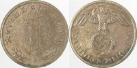d 1 Pf 36139A~1.0b 1 Pfennig 1939A stgl schöne Patina J 361