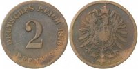 d 3.8 2 Pf 00276G~3.8 2 Pfennig 1876G s/ss J 002