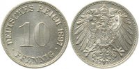 d 01397G~1.1 10 Pfennig 1897G prfr/st J 013